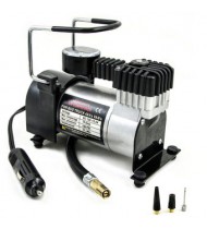 Compresor para Auto 12v Inflador de Neumáticos 140 Psi-Negro